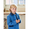 Anisa Girl Wool Coat, Blue - Coats - 3