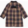 Arrieta Check Coat, Navy - Coats - 3