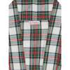 Justino Kids Robe, Ivory Tartan - Pajamas - 3