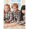 Navidad Tartan Nightgown, Ivory - Nightgowns - 5