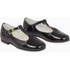 Girl T-Bar Shoes, Patent Black - T-Straps - 5
