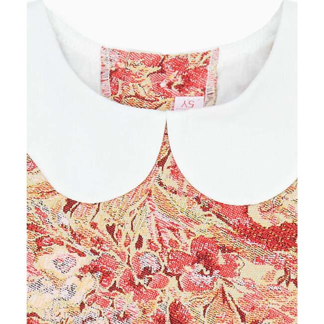 Arabella Floral Dresss, Green - Dresses - 4