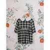 Tola Girl A-Line Dress, Green Check - Dresses - 3
