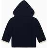 Jimena Merino Baby Wool Jacket, Navy - Jackets - 3