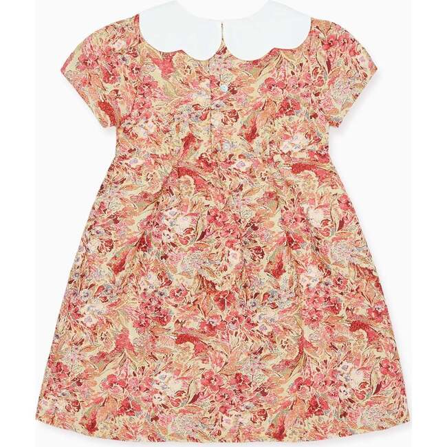 Arabella Floral Dresss, Green - Dresses - 5