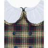 Tola Girl A-Line Dress, Green Check - Dresses - 4