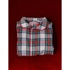 Baby Navidad Tartan Pyjamas, Ivory - Pajamas - 2