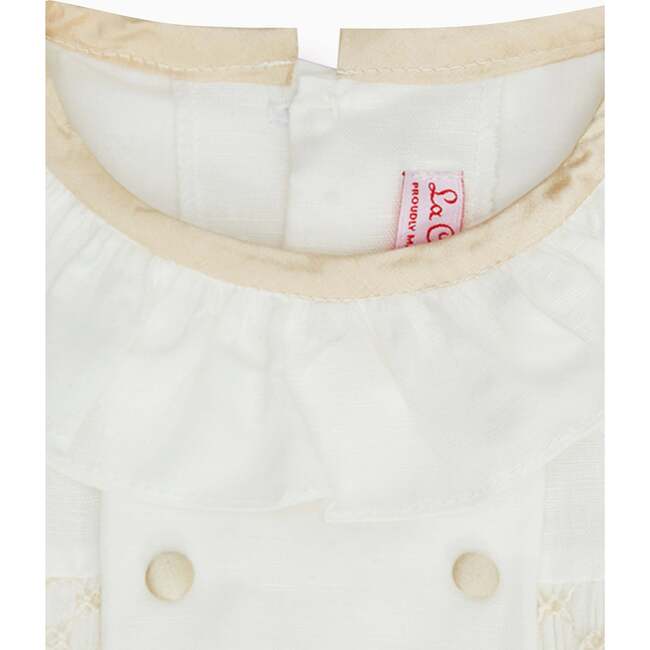 Santina Smock Ceremony Dress, Ivory - Dresses - 4