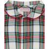 Baby Navidad Tartan Pyjamas, Ivory - Pajamas - 3