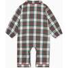 Baby Navidad Tartan Pyjamas, Ivory - Pajamas - 4