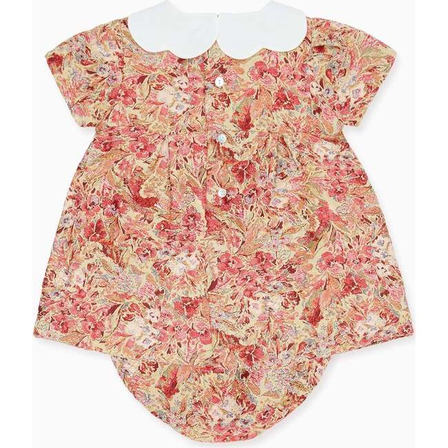 Arabella Baby Girl Set, Green Floral - Mixed Apparel Set - 5