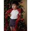 Baby Volo Tartan Set, Navy - Mixed Apparel Set - 6