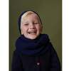 Merino Kids Snood, Navy - Scarves - 2