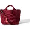 Women's St. Barths Small Handwoven Tote, Rosewood - OS - Bags - 1 - thumbnail