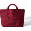 Women's St. Barths Medium Handwoven Tote, Rosewood - OS - Bags - 1 - thumbnail