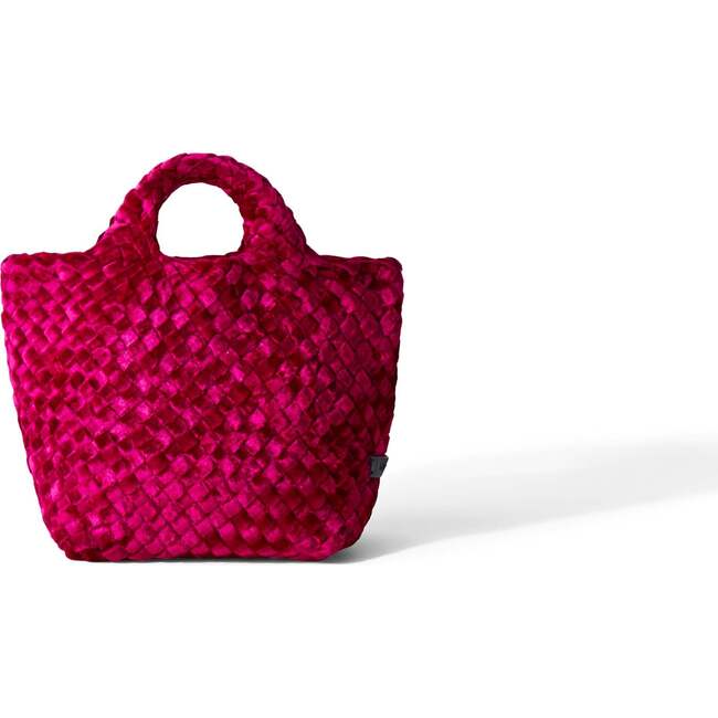 Women's St. Barths Petit Handwoven Tote Velvet, Crush - OS - Bags - 1