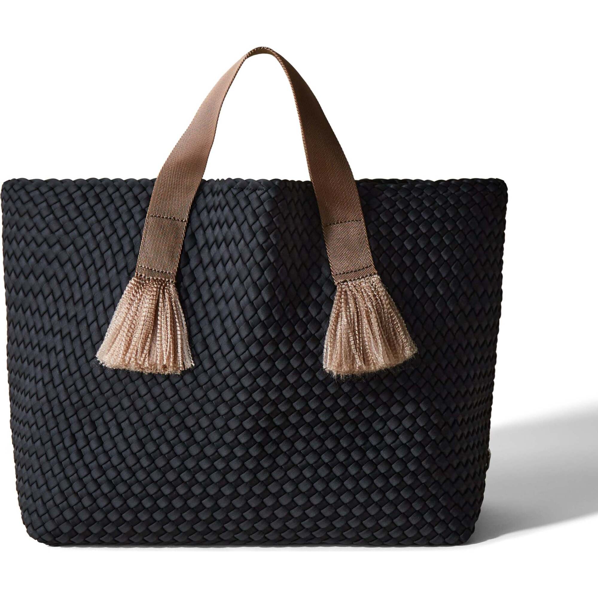 Women's Tulum Large Handwoven Tote, Umbra - OS - Bags - 1