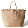 Havana Handwoven Large Tote, Camel - Bags - 1 - thumbnail