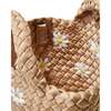 Women's St. Barths Petit Handwoven Tote Daisy, Sand - OS - Bags - 2