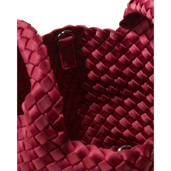 Women's St. Barths Petit Handwoven Tote, Rosewood - OS - Bags - 2