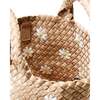 Women's St. Barths Small Handwoven Tote Daisy, Sand - OS - Bags - 2