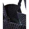 Women's St. Barths Medium Handwoven Tote Graphic Ombre, Basalt - OS - Bags - 2