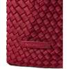 Women's St. Barths Petit Handwoven Tote, Rosewood - OS - Bags - 3