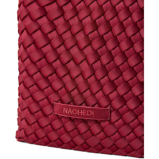 Women's St. Barths Small Handwoven Tote, Rosewood - OS - Bags - 3