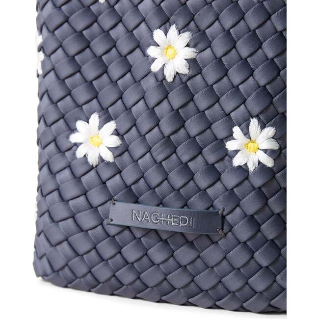 Women's St. Barths Small Handwoven Tote Daisy, Anchor - OS - Bags - 3