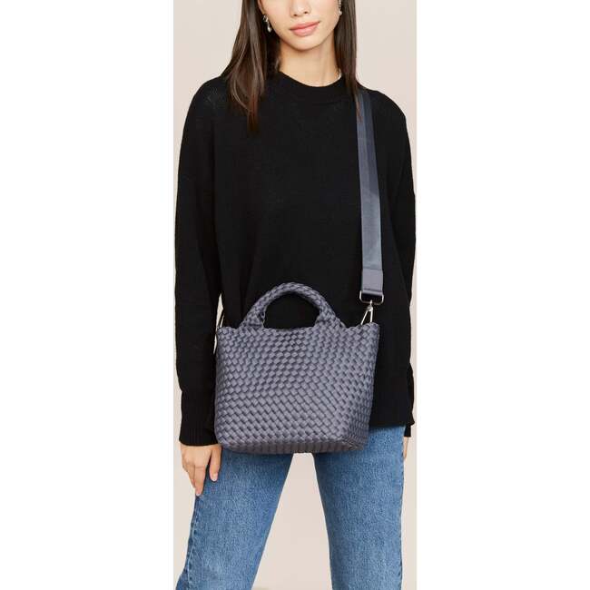 Women's St. Barths Medium Handwoven Tote, Anchor - OS - Bags - 4