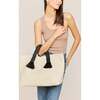 Tulum Large Tote With Zipped Pouch, Moon - Bags - 5