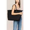 Havana Handwoven Large Tote, Onyx - Bags - 4