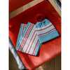 Fair Isle Merino Kids Snood, Blue - Scarves - 2
