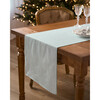 Table Runner, Emerald Ticking - Tabletop Decor - 2