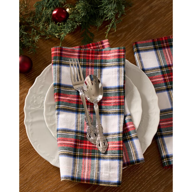 Set of 4 Napkins, Balmoral Tartan - Tabletop Decor - 2