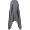 Cashmere Wrap, Dark Grey - Cardigans - 1 - thumbnail