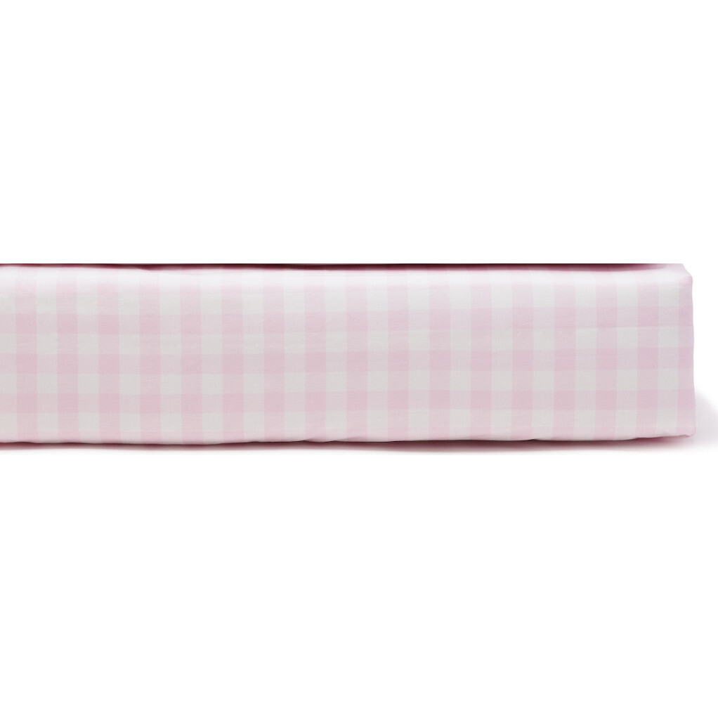 Bed Sheet Set, Pink Gingham - Sheets - 1