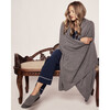 Cashmere Slippers, Dark Grey - Slippers - 2