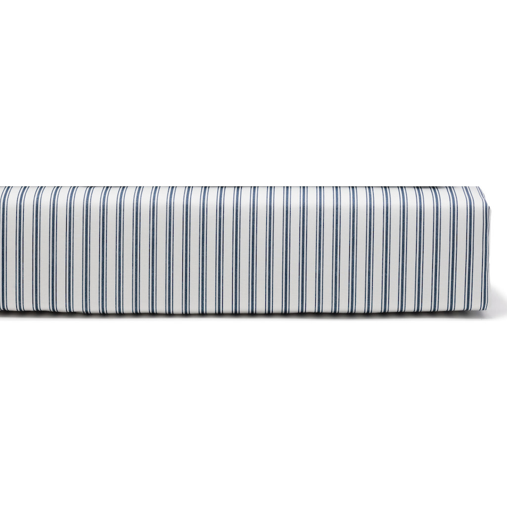 Bed Sheet Set, Navy French Ticking - Sheets - 1