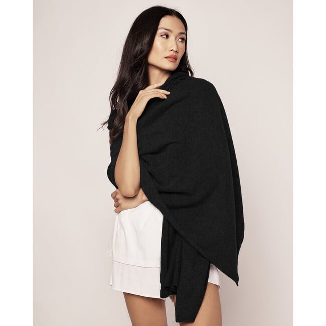 Cashmere Wrap, Black - Cardigans - 4