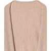 Cashmere Wrap, Beige - Cardigans - 6