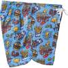 Good Burger Boardshorts, Blue - Swim Trunks - 2