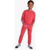 Cozy Fleece Jogger, Heather Cherry - Sweatpants - 2