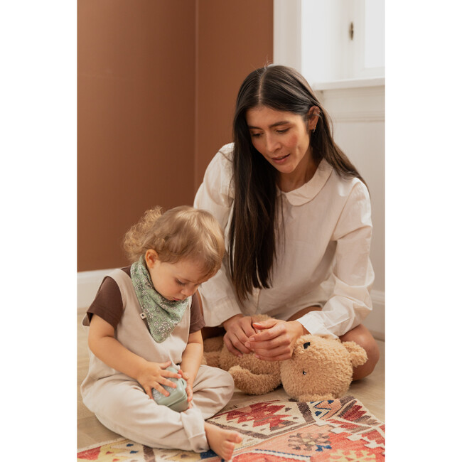 BIBS x Liberty Bandana Bib, Capel Sage - Bibs - 2