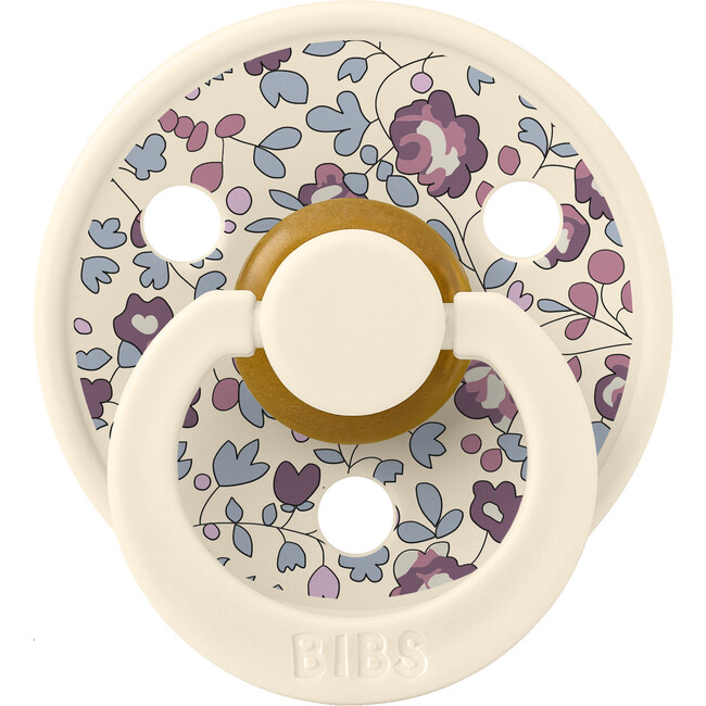 BIBS x Liberty Colour Eloise Latex Pacifier, Blush Mix (Pack Of 2) - Pacifiers - 4