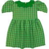 Mabel Girl Dress in Festive Green - Dresses - 3