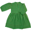 Drew Girl Dress in Festive Green - Dresses - 2