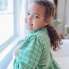 Drew Girl Dress in Festive Green - Dresses - 3