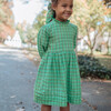 Drew Girl Dress in Festive Green - Dresses - 4