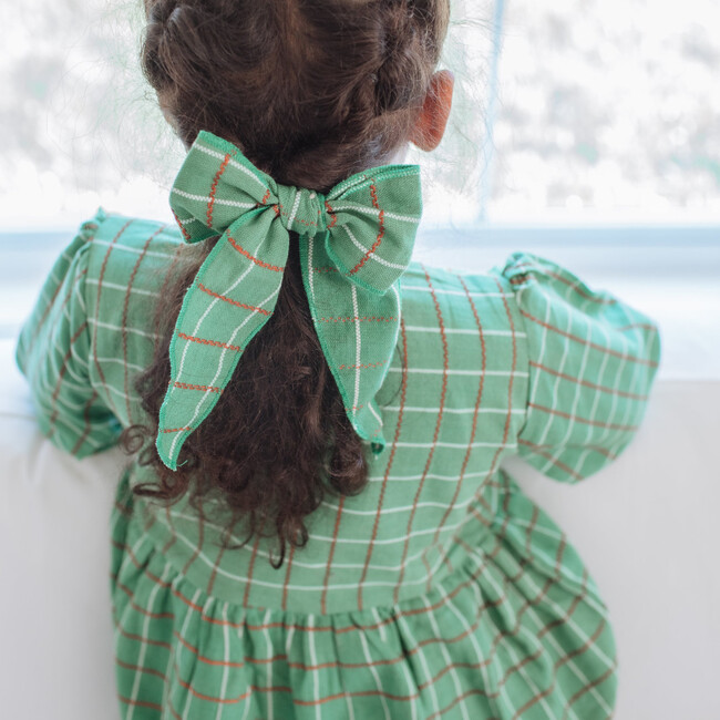 Folklore Large Bow Festive Green